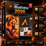 Adobe Illustrator for Windows 2026 – Lifetime Activation